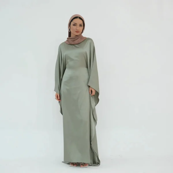 عباية-ملابس إسلامية للنساء ، تصميم عباية متواضعة ، عباءة ساتان ، نمط الرأس ، فستان موسيقي ، أرواب على الموضة ، جديدة ،!